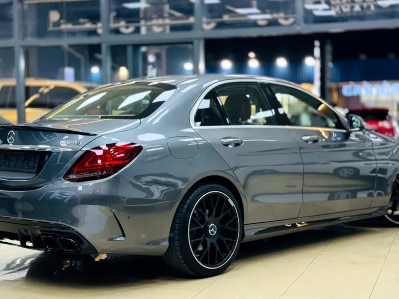 2017 Mercedes-Benz C-Class C200 Facelifted into 2021 Full Kit AMG C63S Grey Red Sedan