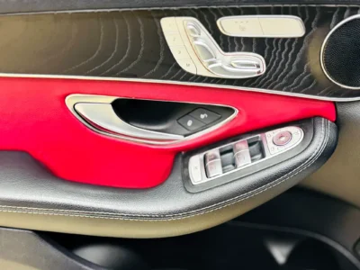 2017 Mercedes-Benz C-Class C200 Facelifted into 2021 Full Kit AMG C63S Grey Red Sedan
