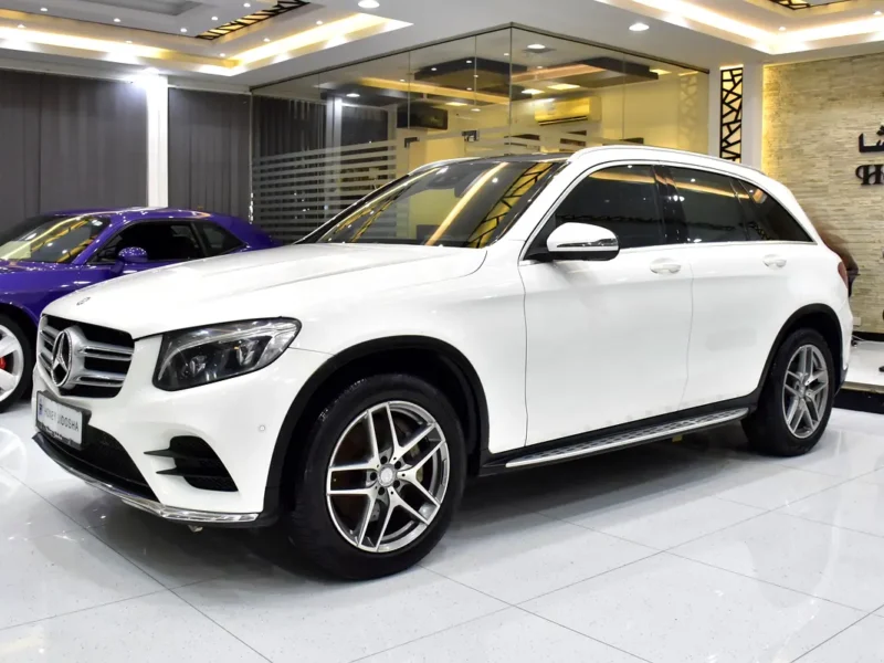 2017 Mercedes-Benz GLC-Class GLC 250 4MATIC 4 Cylinders Petrol Engine White Brown Crossover