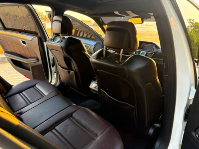 2015 Mercedes-Benz E-Class E 63 AMG 5.5L V8 Biturbo Engine White Brown Sedan GCC Specs