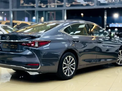 2023 Lexus ES 300h Platinum 4 Cylinders Hybrid Engine Grey Brown Sedan GCC Specs