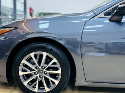 2023 Lexus ES 300h Platinum 4 Cylinders Hybrid Engine Grey Brown Sedan GCC Specs