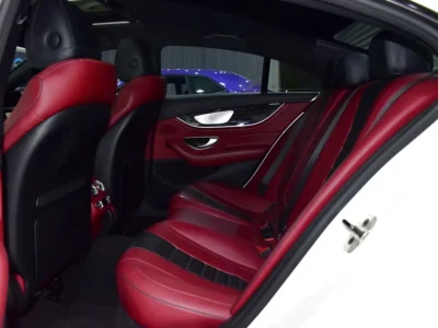 2019 Mercedes-Benz CLS-Class CLS 350 4 Cylinders Petrol Engine White Red Sedan GCC Specs