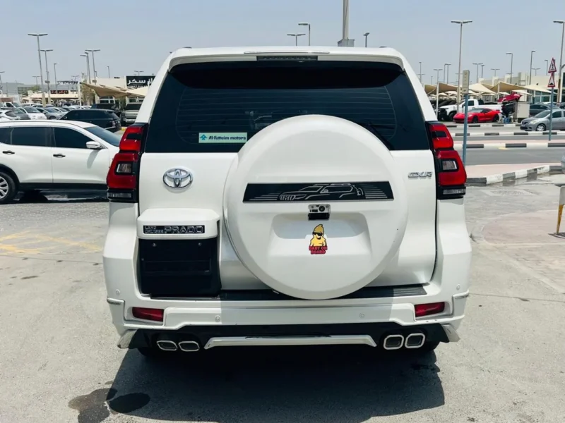 2021 Toyota Prado GXR 4.0 Litres V6 Petrol Engine White Beige SUV GCC Specs FULL OPTIONS