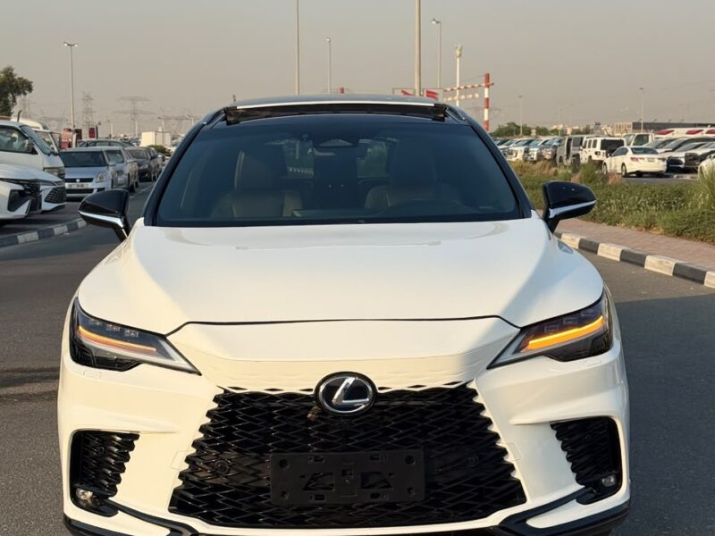 2024 LEXUS RX 350H LUXURY 2.5 Litres V4 Petrol Hybrid Engine White Black Sedan Full Option