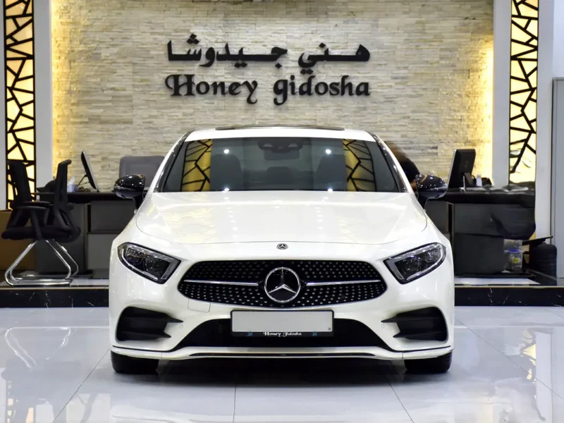 2019 Mercedes-Benz CLS-Class CLS 350 4 Cylinders Petrol Engine White Red Sedan GCC Specs