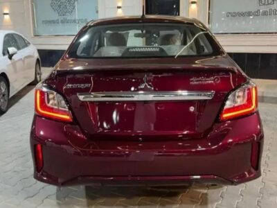 2026 MITSUBISHI ATTRAGE GLX 1.2-liter 3-Cylinder Petrol Engine Red Beige Sedan GCC Specs