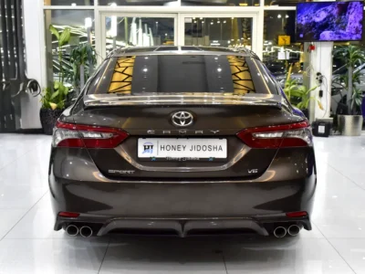 2022 Toyota Camry Sport 6 Cylinders Petrol Engine Brown Red Sedan GCC Specs Automatic