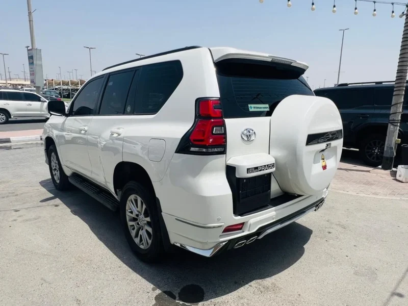 2021 Toyota Prado GXR 4.0 Litres V6 Petrol Engine White Beige SUV GCC Specs FULL OPTIONS
