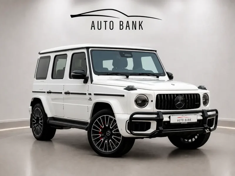 2026 Mercedes-Benz G-Class G 63 AMG 4.0 Litres V8 Petrol Engine White Black SUV Korean Specs