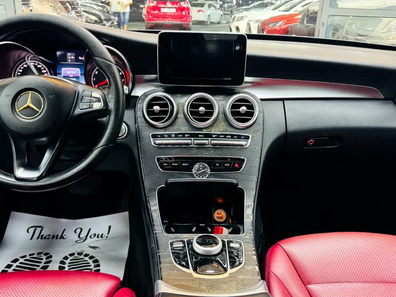 2017 Mercedes-Benz C-Class C200 Facelifted into 2021 Full Kit AMG C63S Grey Red Sedan