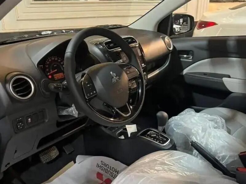 2026 MITSUBISHI ATTRAGE GLX 1.2-liter 3-Cylinder Petrol Engine Red Beige Sedan GCC Specs