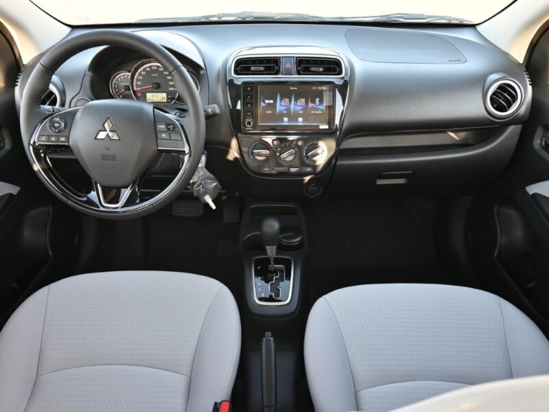 2026 MITSUBISHI ATTRAGE GLX 1.2-liter 3-Cylinder Petrol Engine Silver White Sedan GCC Specs