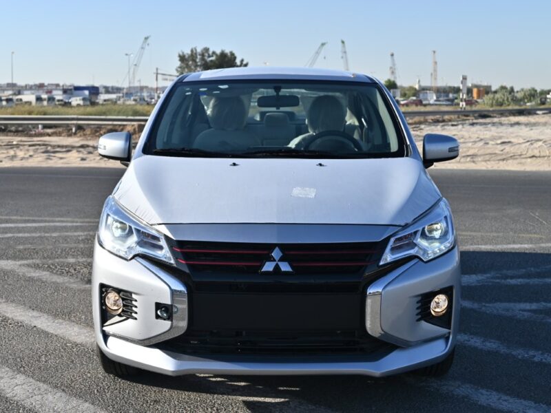 2026 MITSUBISHI ATTRAGE GLX 1.2-liter 3-Cylinder Petrol Engine Silver White Sedan GCC Specs