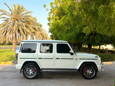 2019 Mercedes-Benz G-Class G 63 AMG 8 Cylinders Petrol Engine White Black SUV GCC Specs