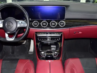 2019 Mercedes-Benz CLS-Class CLS 350 4 Cylinders Petrol Engine White Red Sedan GCC Specs