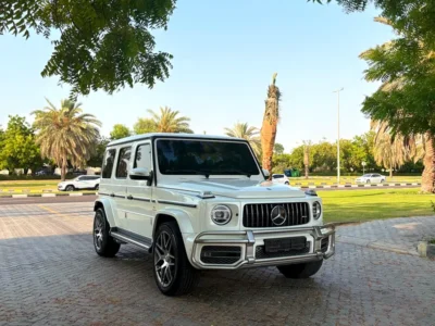 2019 Mercedes-Benz G-Class G 63 AMG 8 Cylinders Petrol Engine White Black SUV GCC Specs