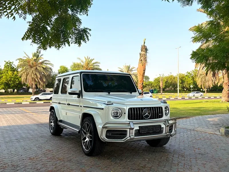 2019 Mercedes-Benz G-Class G 63 AMG 8 Cylinders Petrol Engine White Black SUV GCC Specs