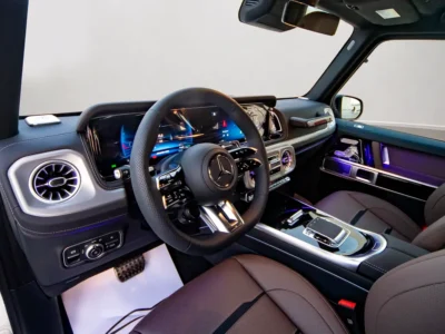 2026 Mercedes-Benz G-Class G 63 AMG 4.0 Litres V8 Petrol Engine White Black SUV Korean Specs