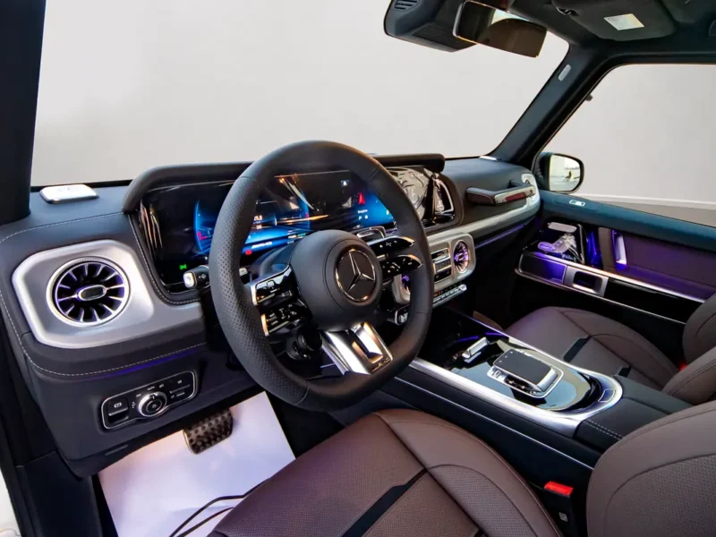 2026 Mercedes-Benz G-Class G 63 AMG 4.0 Litres V8 Petrol Engine White Black SUV Korean Specs