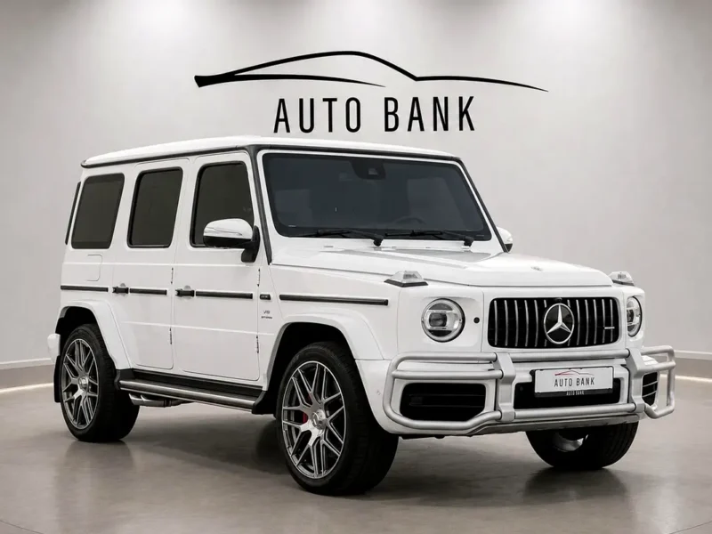 2021 Mercedes-Benz G-Class G 63 AMG 4.0 Litres V8 Petrol Engine White Brown SUV Korean Specs