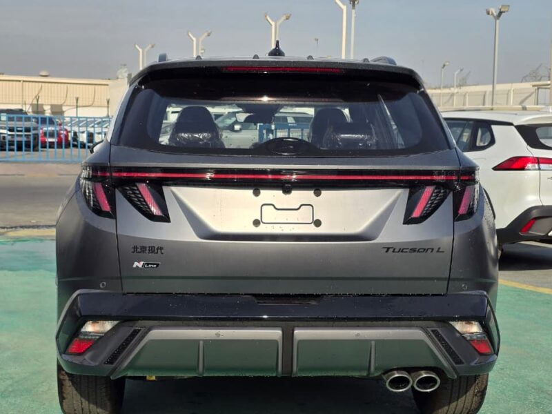 2026 HYUNDAI TUCSON N Line 1.5L Turbocharged Petrol 4 Cylinders Engine Grey Black SUV GCC