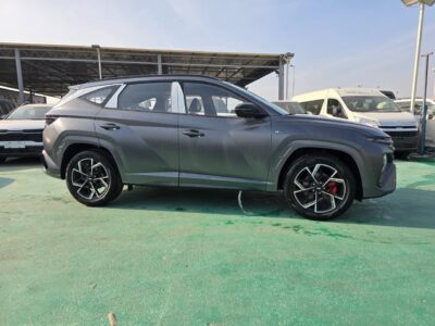 2026 HYUNDAI TUCSON N Line 1.5L Turbocharged Petrol 4 Cylinders Engine Grey Black SUV GCC