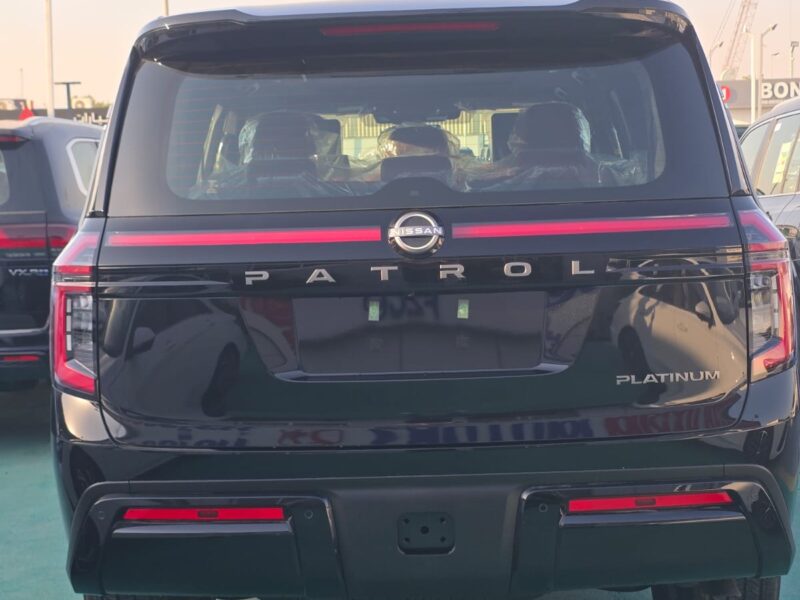 2026 NISSAN PATROL SE PLATINUM 3.8 Litres V6 Petrol Engine Black Red SUV GCC Specs