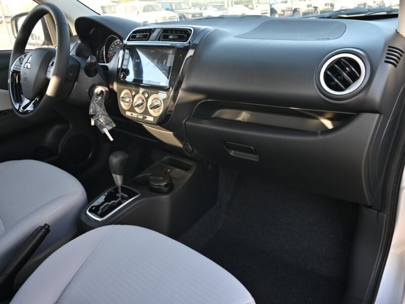 2026 MITSUBISHI ATTRAGE GLX 1.2-liter 3-Cylinder Petrol Engine Silver White Sedan GCC Specs