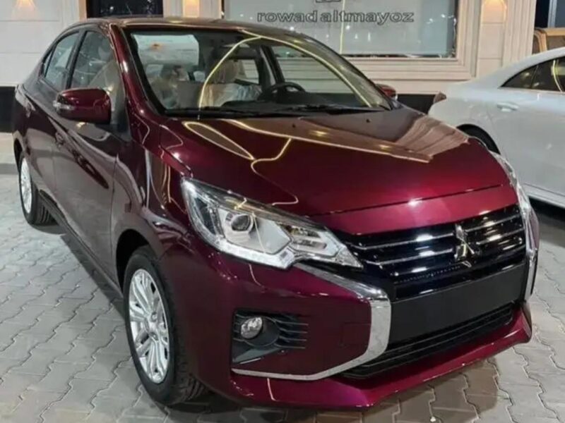 2026 MITSUBISHI ATTRAGE GLX 1.2-liter 3-Cylinder Petrol Engine Red Beige Sedan GCC Specs