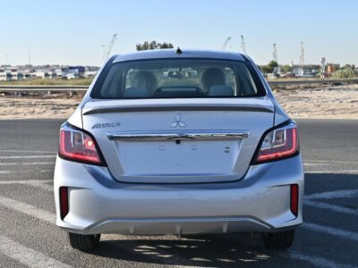 2026 MITSUBISHI ATTRAGE GLX 1.2-liter 3-Cylinder Petrol Engine Silver White Sedan GCC Specs