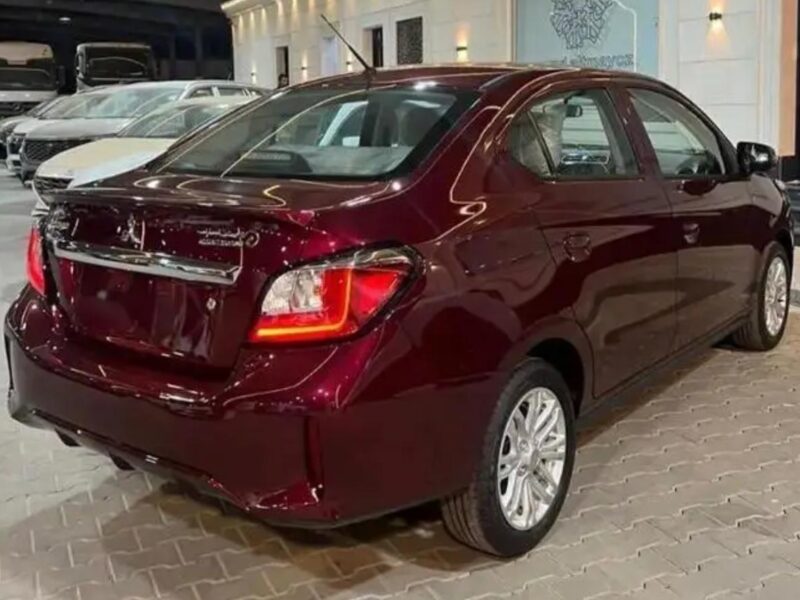 2026 MITSUBISHI ATTRAGE GLX 1.2-liter 3-Cylinder Petrol Engine Red Beige Sedan GCC Specs