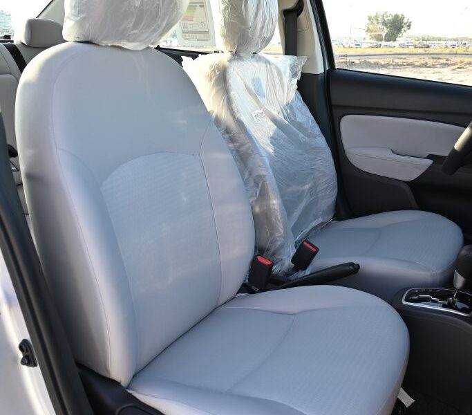 2026 MITSUBISHI ATTRAGE GLX 1.2-liter 3-Cylinder Petrol Engine Silver White Sedan GCC Specs
