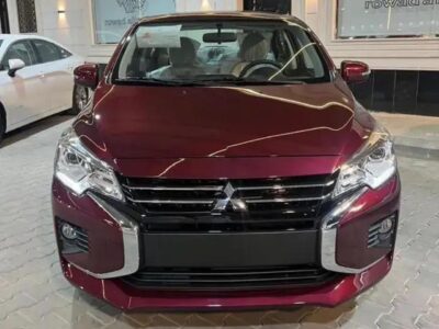 2026 MITSUBISHI ATTRAGE GLX 1.2-liter 3-Cylinder Petrol Engine Red Beige Sedan GCC Specs