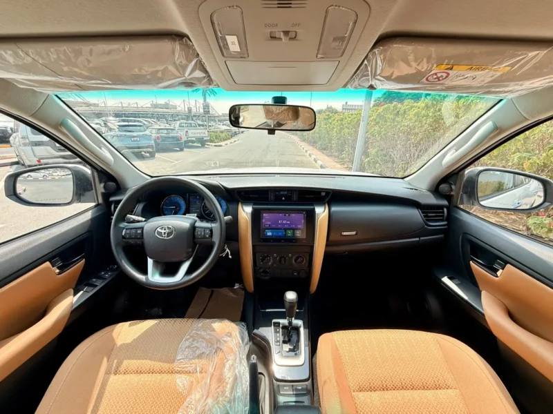 2026 Toyota Fortuner 2.4 Litres 4 Cylinders Diesel Engine White Orange SUV GCC Specs