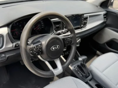 2021 Kia Rio LX 1.4 Litres 4 Cylinders Petrol Engine White Beige Sedan GCC Specs Automatic