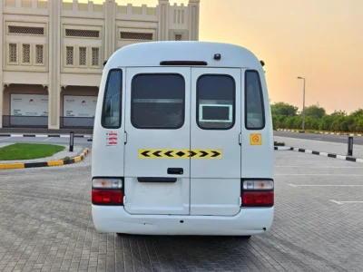 2012 Toyota Coaster 4 Cylinders Diesel Engine White Grey Van MT Very Neat and Clean 30 Seater