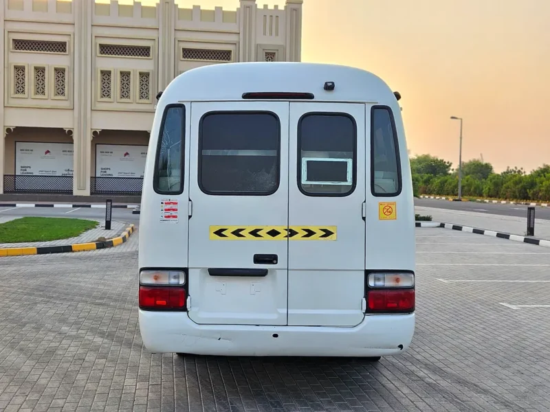 2012 Toyota Coaster 4 Cylinders Diesel Engine White Grey Van MT Very Neat and Clean 30 Seater