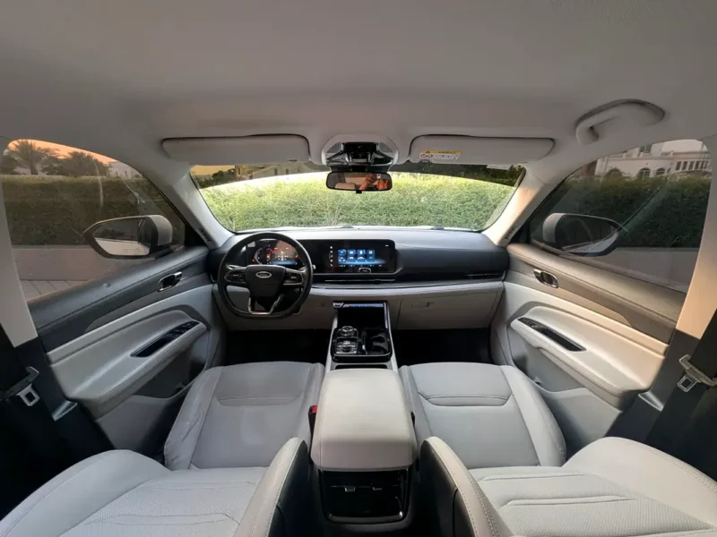 2023 Ford Territory Titanium 4 Cylinders Petrol Engine White SUV Premium Condition GCC Specs