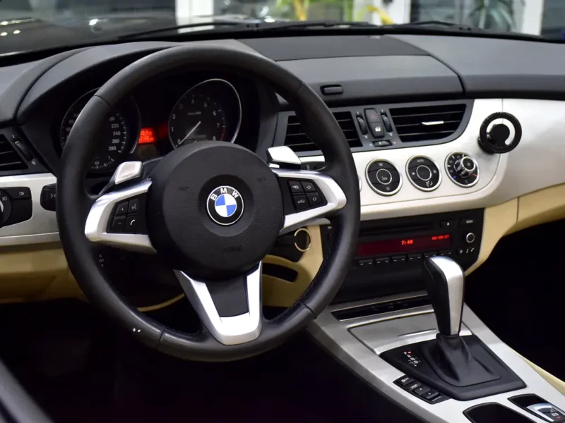 2012 BMW Z4 sDrive23i 6 Cylinders Petrol Engine Brown Beige Hard Top Convertible GCC