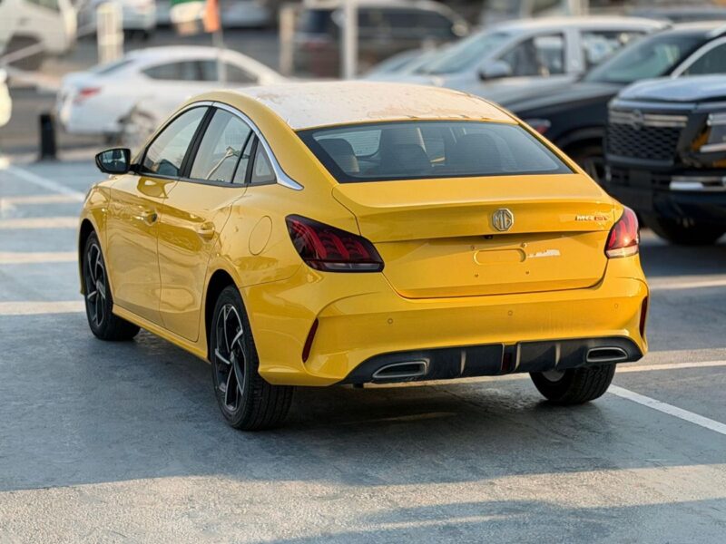 2023 MG GT LUXURY 1.5L Turbo 4 Cylinders Petrol Engine Yellow Black Sedan GCC Specs