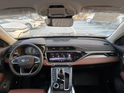 2023 Geely Azkarra LUXURY GL 1.5L 4 Cylinders Petrol Engine Black Brown SUV GCC Specs