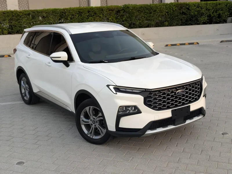 2023 Ford Territory Titanium 4 Cylinders Petrol Engine White SUV Premium Condition GCC Specs