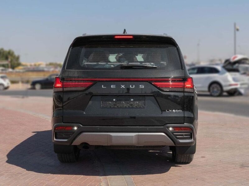 2026 Lexus LX600 Signature 3.5L V6 Twin-Turbo Petrol Engine Black Red SUV GCC Specs