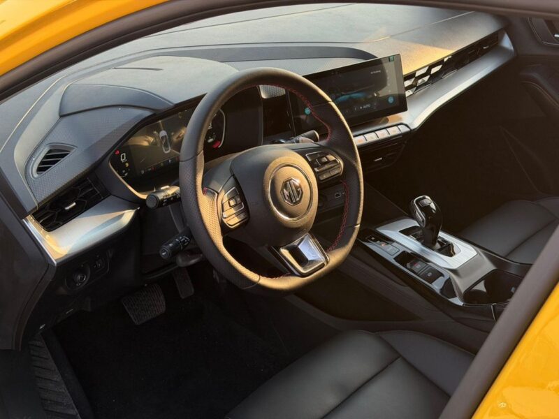 2023 MG GT LUXURY 1.5L Turbo 4 Cylinders Petrol Engine Yellow Black Sedan GCC Specs