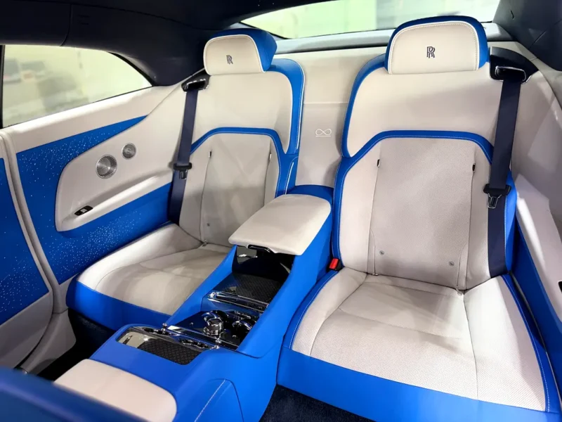 2025 Rolls-Royce Spectre Black Badge Electric Vehicle Blue Coupe GCC Specs Automatic
