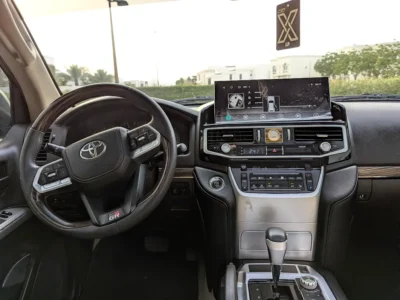 2011 Toyota Land Cruiser VX Facelifted To 2025 8 Cylinders Petrol Engine Gold Beige SUV GCC