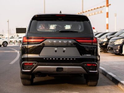 2026 Lexus LX600 Turbo Sport 3.5L V6 Twin-Turbo Petrol Engine Black Maroon SUV GCC