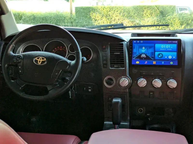 2009 Toyota Tundra TRD Off-Road Facelifted 2025 8 Cylinders Engine Black Red Pickup Truck GCC