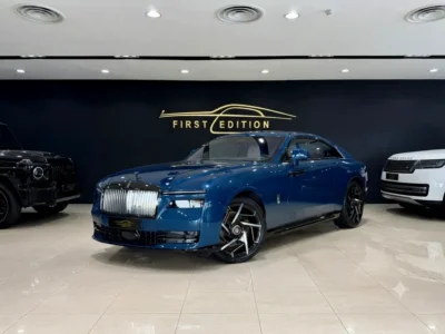 2025 Rolls-Royce Spectre Black Badge Electric Vehicle Blue Coupe GCC Specs Automatic